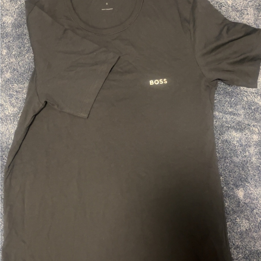 BOSS Men's Charcoal Tee